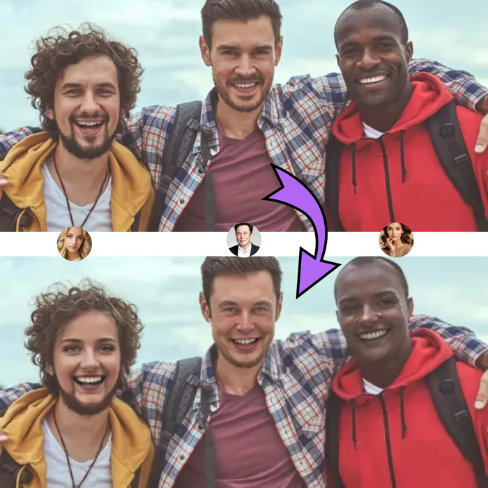 Multi Face Swap - Missing Friend Inclusion
