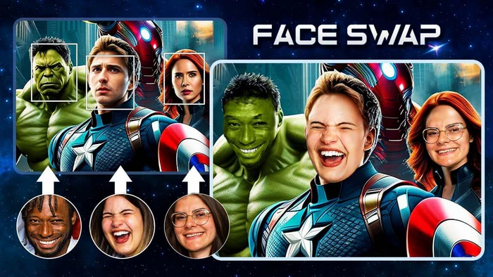 Multiface Swap - Social Media Pranks